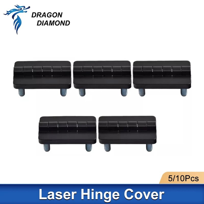 DRAGON DIAMOND-Dobradiça a laser, peças mecânicas para gravador a laser de CO2 e máquina de corte, kit DIY com liga de zinco