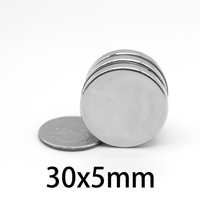 1/2/5/10/15 sztuk 30x5mm Disc magnes ziem rzadkich neodymowy N35 silne magnesy trwałe 30x5mm luzem okrągły szukaj magnes 30*5mm