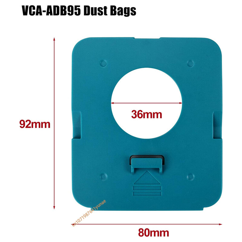삼성 Bespoke VCA-ADB95 먼지 봉투, VS20A95923W JetClean 진공 액세서리 로드 진공 청소기 먼지 수집 가방 필터