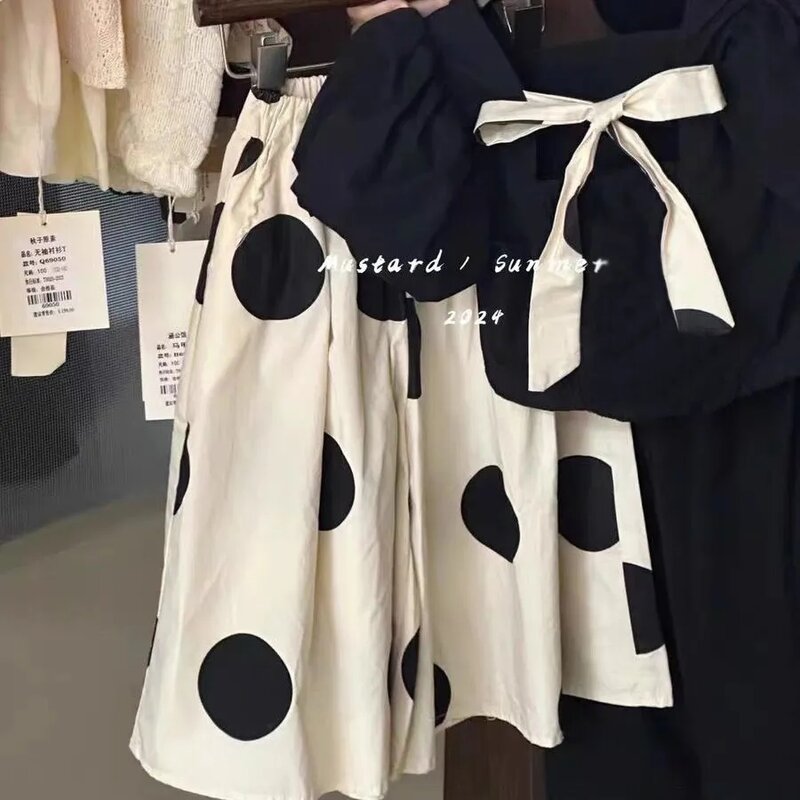 Летний комплект одежды для девочек Корейская версия Детская одежда Новинка Детский топ с широкими штанинами комплект из 2 предметов