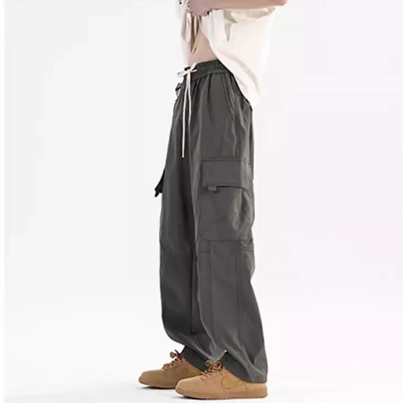 Spodnie robocze w stylu amerykańskim dla kobiet w 2024 roku, nowe letnie modne spodnie damskie, miejskie spodnie sportowe typu casual Y