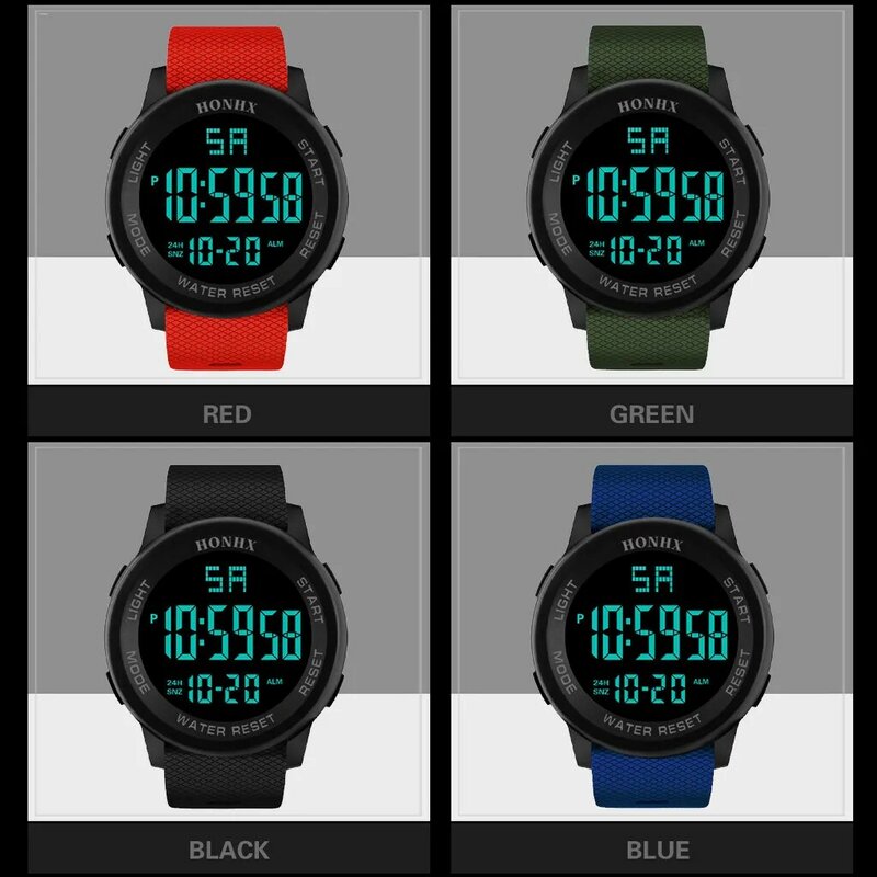 Luxury Men Analog Digital Military Sport LED Waterproof Wrist Watch Classic Fashion Watch Women Wrist Watch Reloj Hombre