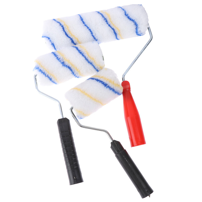 DIY Multifunctional Paint Roller Brush 4 6 9inch Household Use Wall Brushes Tackle Roll Decorative Painting Brush Tools