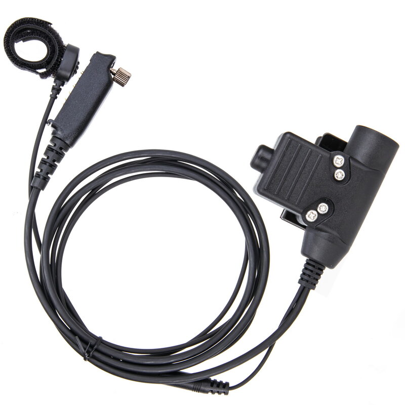 HD03 Tactical Bowman Elite II walkie talkie Radio Headset with Finger Microphone and U94 PTT for Sepura Stp8000 Stp8030 Stp8035