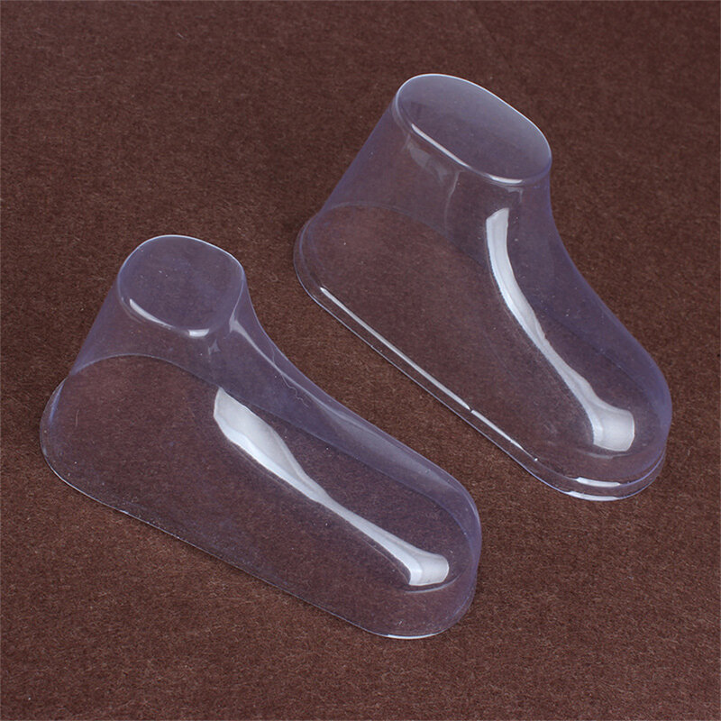 1/3/5 par plastikowa stopa modelowe formy do skarpet wklejane z kremówki do bucików do wytłaczania prezentowych opakowań do butów hurtowych