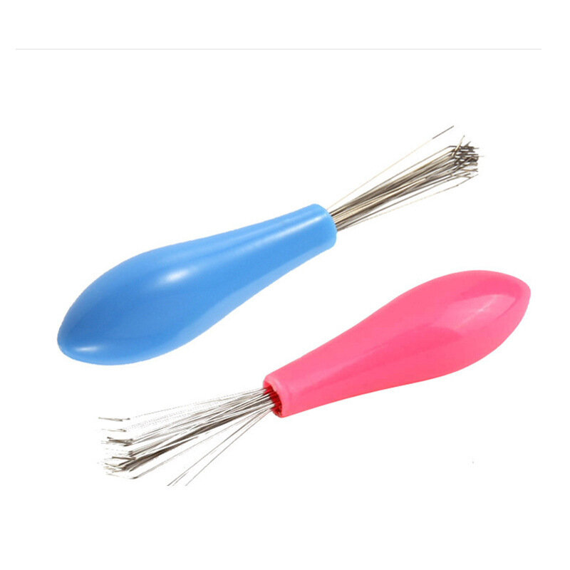 Comb Hair Brush Cleaner Plastic Handle Cleaning Brush Remover Embedded Beauty Tools Cleaning Products Cleaning Supplies