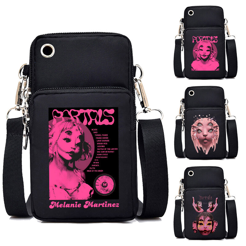 Сумка-мессенджер meldy Martinez женская, маленькая сумочка на плечо в стиле хип-хоп, портмоне для телефона, кросс-боди