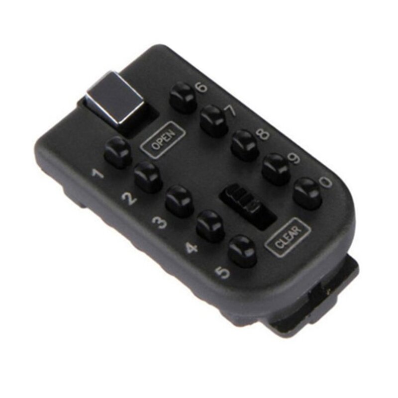 Caja fuerte de almacenamiento de llaves al aire libre montada en la pared, combinación de botones pulsadores de 10 dígitos, contraseña, soporte de llave de código reiniciable, caliente