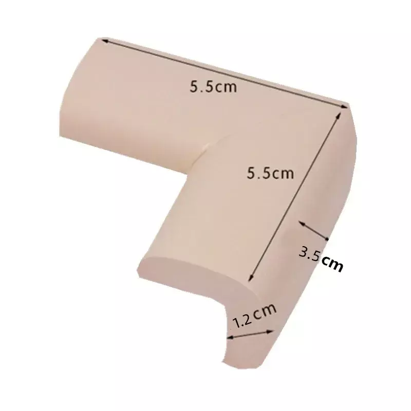 1PC Baby Safety Corner Home Soft Edge Corners Toddle Infant Safety Protection Furniture Protector Table Guards Cover 5.5x5.5cm