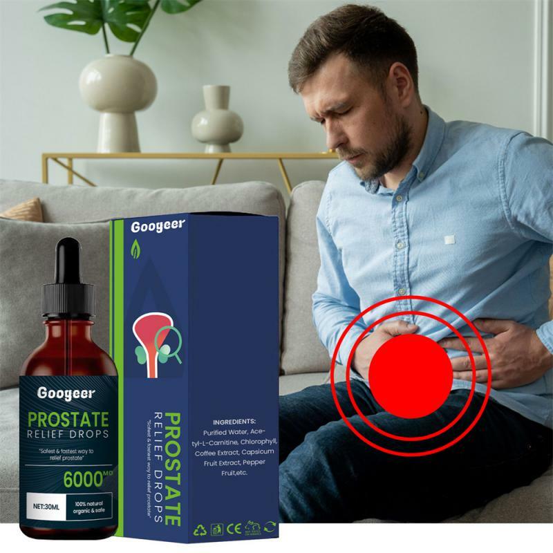 Prostate Drops Body Care Liquid Men Relieve Urinary Pain Frequent Urination Agent