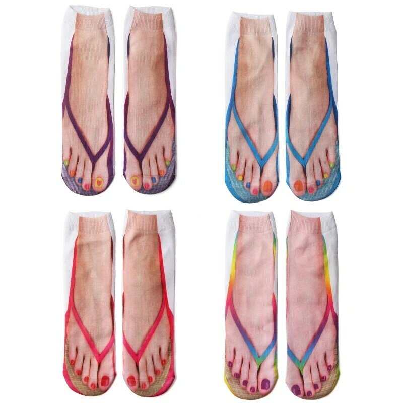 1 paar casual sokken cadeau voor mannen vrouwen hoge enkelsokken fietsen sokken kleurrijke grappige sok nieuwigheid patroon