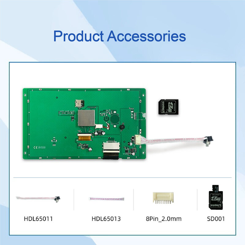 DWIN-pantalla táctil HMI de grado comercial para Arduino/STM32, pantalla IPS, RGB/TTL/RS 10,1, 1024 pulgadas, 600x232