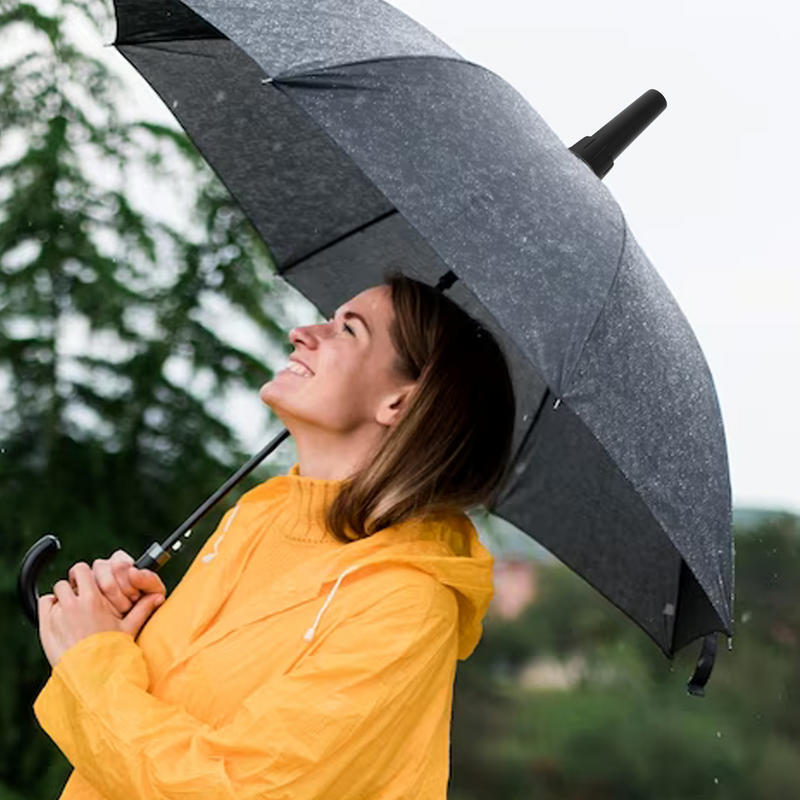 Аксессуары для зонта-тростника, комплект сменных насадок для защиты от дождя, портативные резиновые насадки, 2 шт.