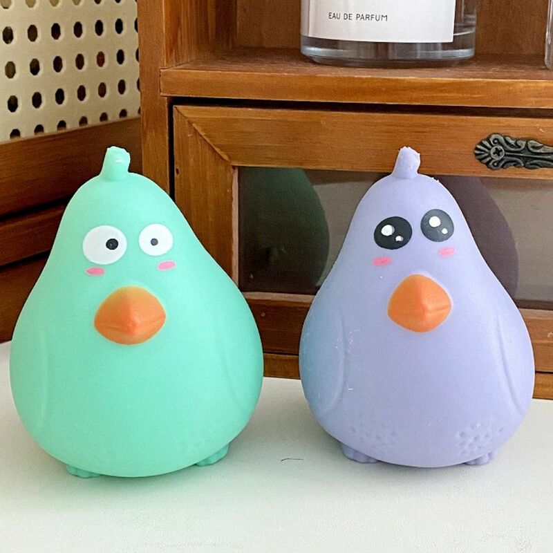 Crazy Bird Slow Rising Squeeze Toy Vent Toys Animal Cartoon Stress Relief Toy Rebound Ball Tpr Slow Rebound Toy Office Workers