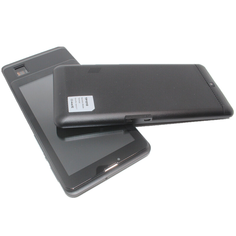 Tableta PC 3G con reconocimiento de huella dactilar, dispositivo de 7 pulgadas, Quad Core, 1GB de RAM, 8GB de ROM, Android 8,1, GSM, puertos SIM Dual, pantalla 1024x600IPS, MTK8735