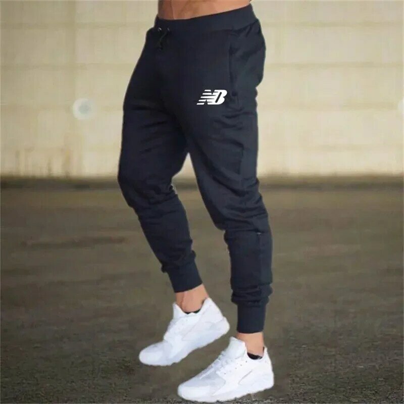 2024 Men's High Quality Brand Sweatpants Joggers Fitness Exercise Pants Spring Autumn Fashion Running Casual Track Pants Men