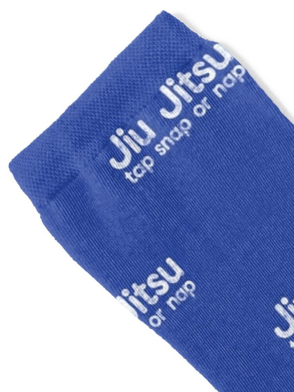 Jiu Jitsu Brazil MMA Martial Arts - BJJ Brazilian Brasil Flag Tap Snap or Nap Socks happy Socks Women Men's