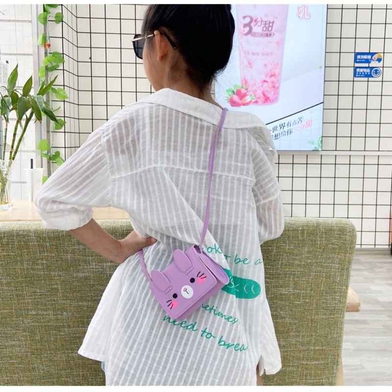 Cute Cartoons Crossbody Bag for Children, Mini Coin Purse, Shoulder Handbags, Acessórios