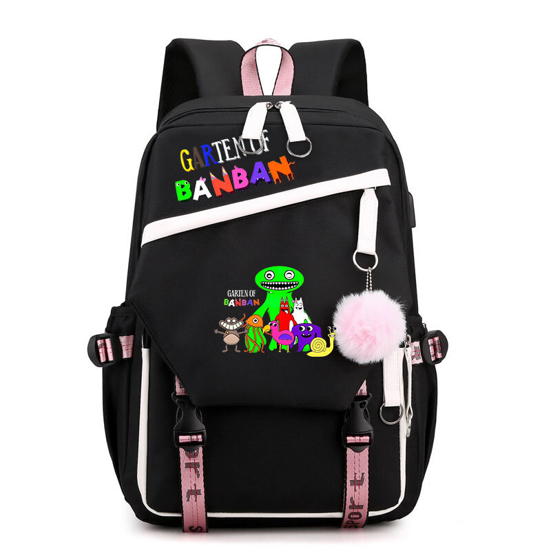 Garten Of Banban Teen Student School Bag Cartoon Print Backpack Kids Backpack Casual Backpack Kids Backpack Kids Backpack