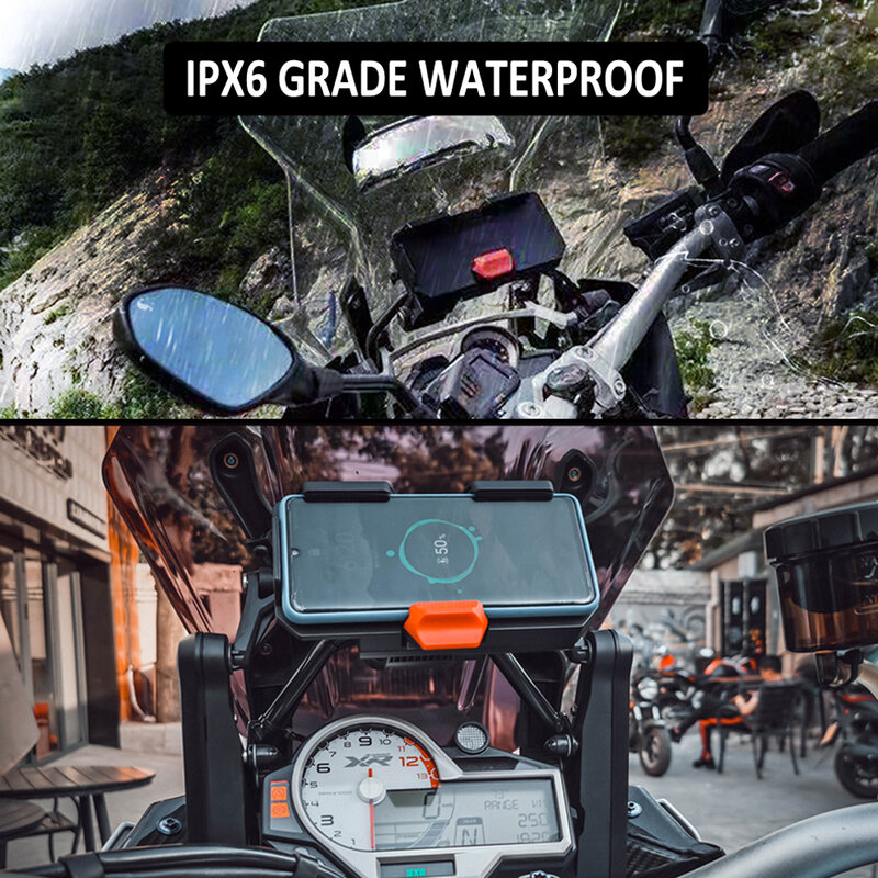 Charge sans fil pour moto BMW R1250GS ADV, support de Navigation pour téléphone portable R 1250 GS R1250 GS