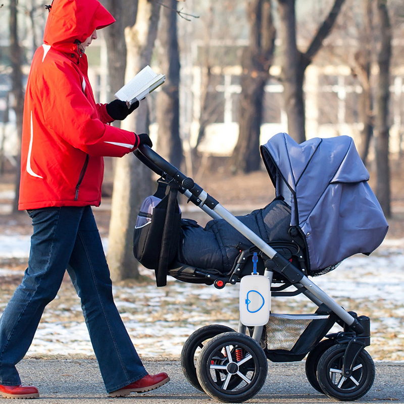 2 PCS Baby Stroller Love Wet Tissue Box Case Wipe Portable Wipes Dispenser Travel Holder Outdoor Infant