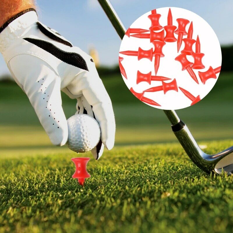 50 Buah Kaus Golf Kaus Golf Kastil Ramah Lingkungan Turun untuk Pengiriman Drop Golf