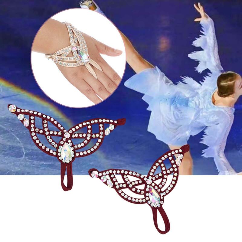 Figure Skating Charm Bracelet Gloves Decoration Bracelet for Competition