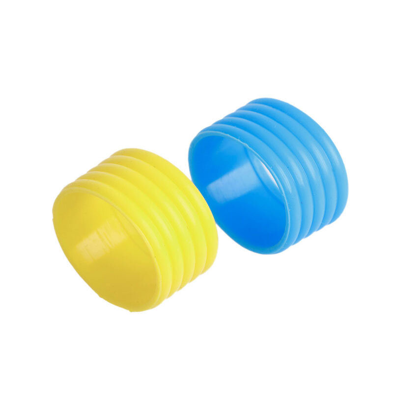 Dropship Tennisschlägergriff-Gummiring, dehnbare Tennisschlägerband-Übergriffe, Farben Gelb Rot Blau Schwarz optional