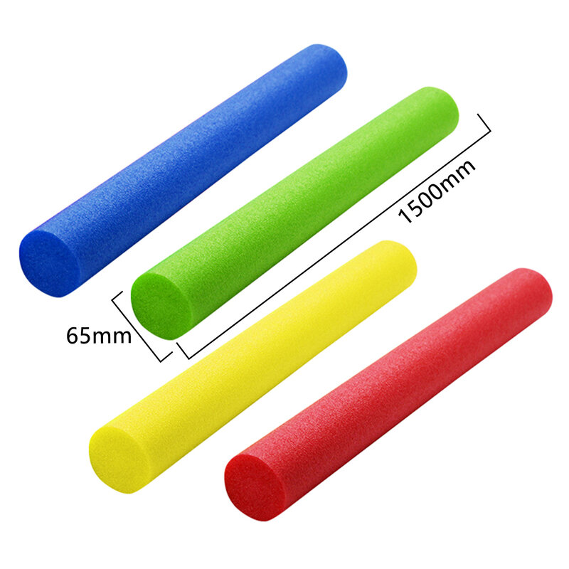 Inflatable Pool Noodles Sticks Colorful PVC Giant Blow up Pool Float Stick Outdoor Water Games Toy