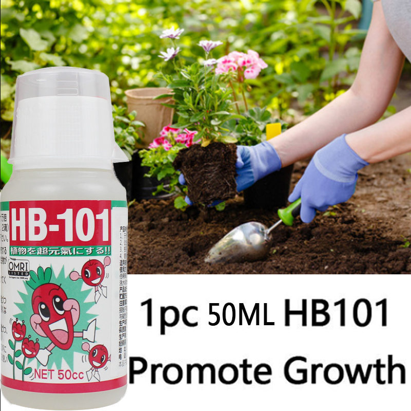 HB101-planta líquida de raíz fuerte que promueve el crecimiento, flores suculentas, solución nutritiva líquida orgánica de liberación lenta, enraizado, 6ml