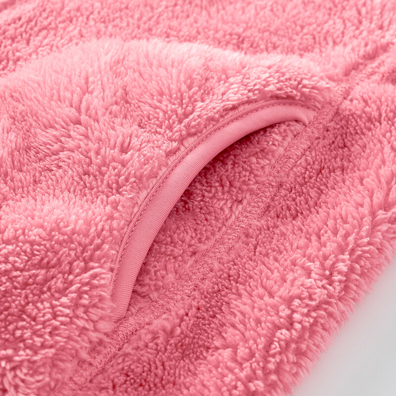 Новинка 2024 Женская флисовая одежда для улицы модное зимнее Спортивное утепленное двухстороннее теплое пальто для отдыха