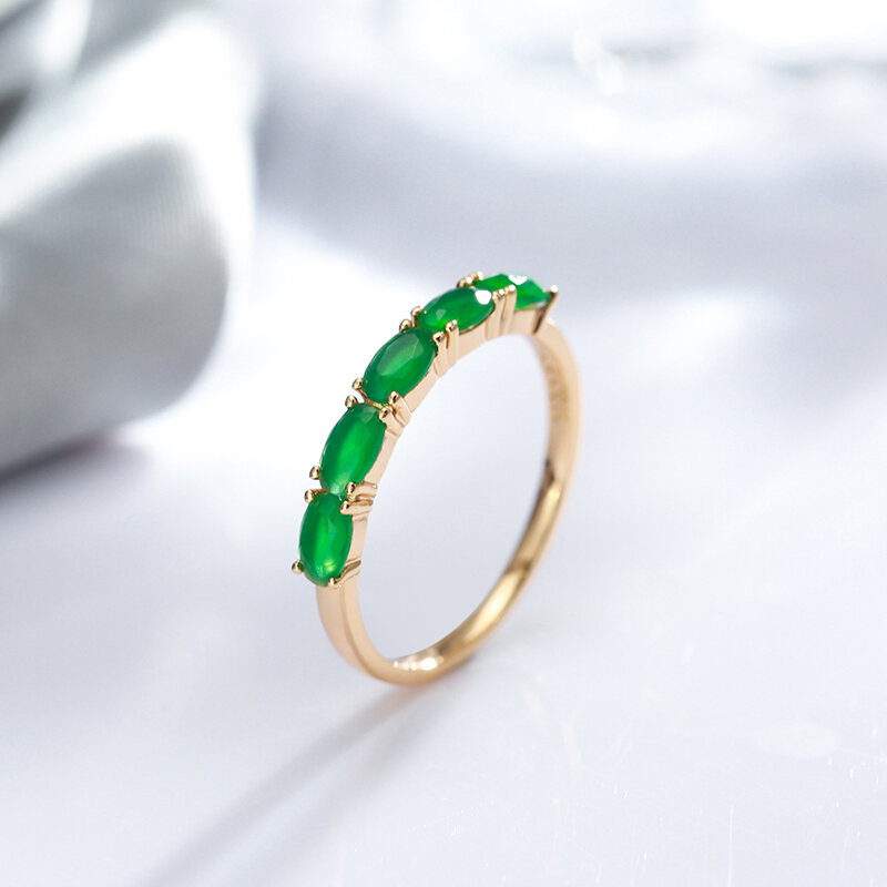Женское кольцо с полным опалом, зеленым натуральным цирконом, розовое золото 585 пробы, винтажные свадебные украшения, роскошный дизайн, лучший подарок для девочки