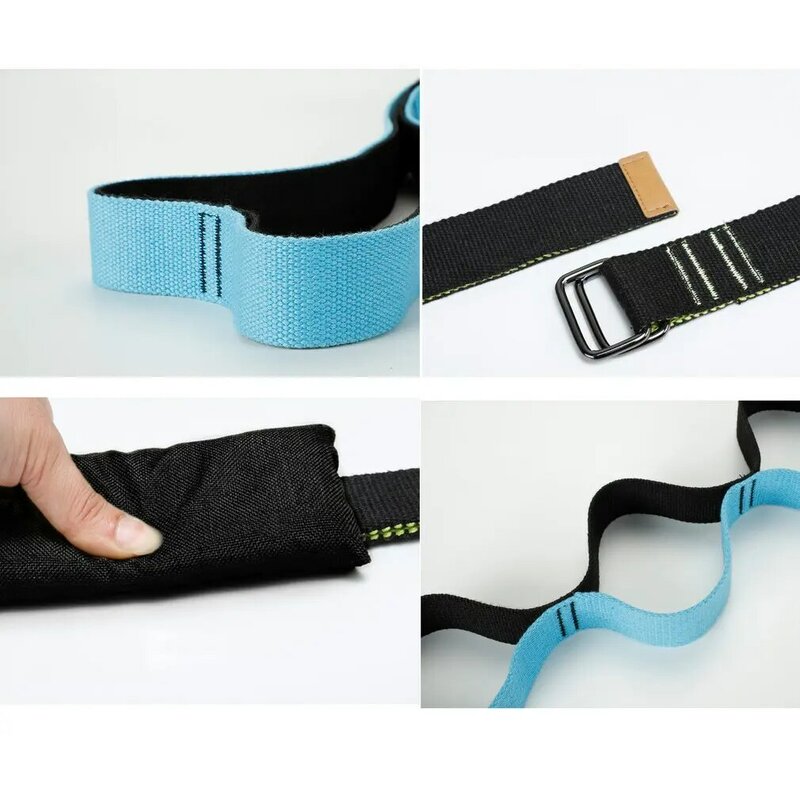 Cinturón de estiramiento de hamaca de Yoga, cordón de Yoga, producto útil de curva, dispositivo de entrenamiento de cintura, cordón de pared invertido para el hogar