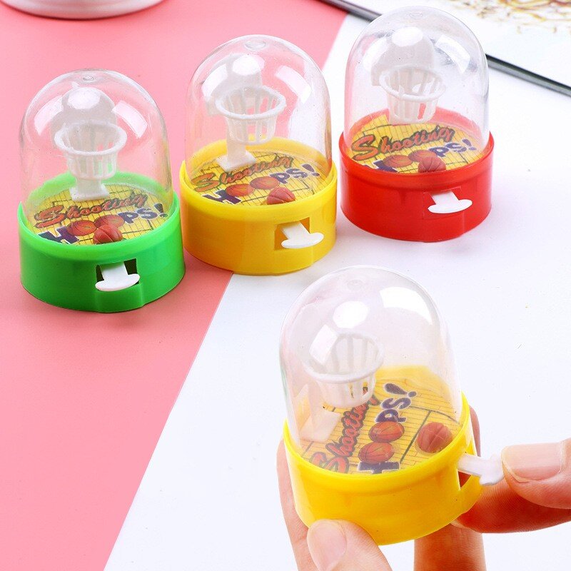5 buah/lot Mini Desktop jari basket menembak mainan permainan anak pesta ulang tahun persediaan Pinata tas pengisi hadiah olahraga rumah