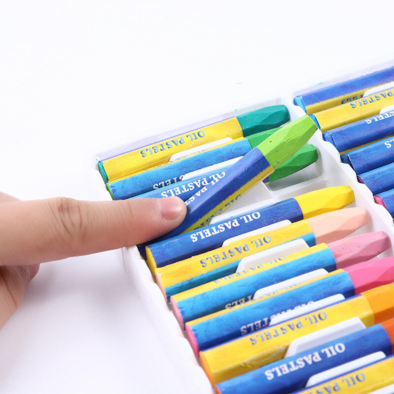 12-36 мелков карандаш масляная Пастельная художественная ручка цветные карандаши восковые мелки для детей рисование краска граффити ручка