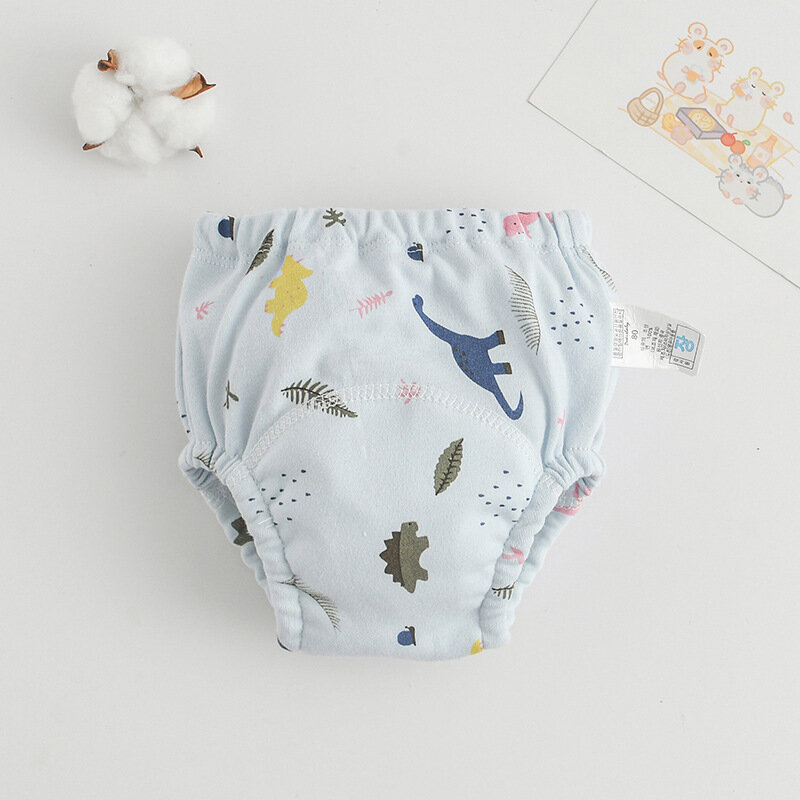 New Baby Cotton Waterproof Reusable Training Pants Cute Baby Diaper Infant Shorts Nappies Panties Nappy Soft Changing Underwear