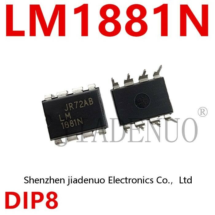 LM1881N el LM1881 se inserta directamente en el chipset DIP-8, 5-10 piezas, 100% nuevo