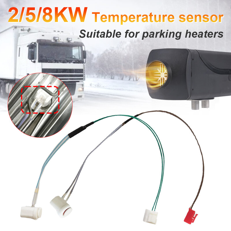 Calefacción estacionaria para vehículos, calentador de aire con Sensor de temperatura, 2KW, 5KW, 8KW, supercalor, Similar a Eberspacher Webasto