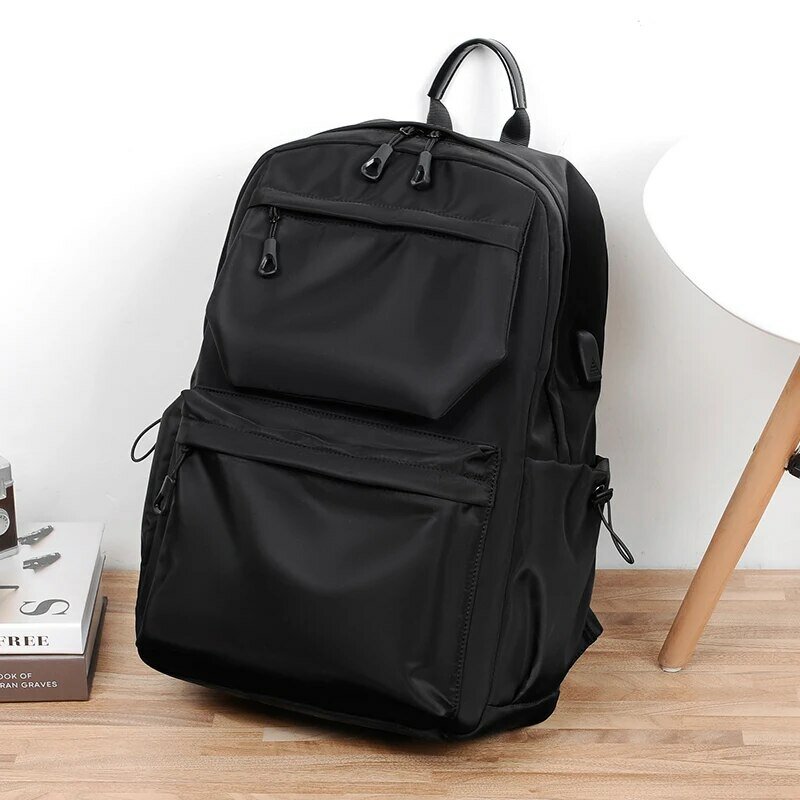 14-дюймовый мужской рюкзак многофункциональный Usb зарядка Большая емкость студенческая школьная сумка для отдыха сумка для ноутбука