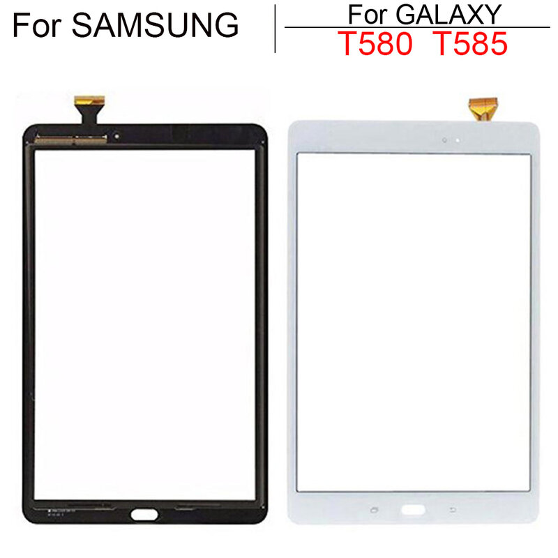 Mới 10.1 Cho Samsung Galaxy Tab A 10.1 T580 T585 SM-T580 SM-T585 Bộ Số Hóa Màn Hình Cảm Ứng Cảm Biến Kính Cường Lực Máy Tính Bảng Thay Thế