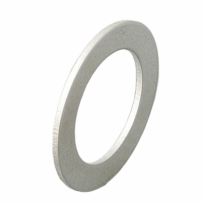 Anillo de redicción de anillo de sierra Circular práctico, arandelas de buje de plata de varios tamaños, conversión para amoladora de Metal, 1 Pc