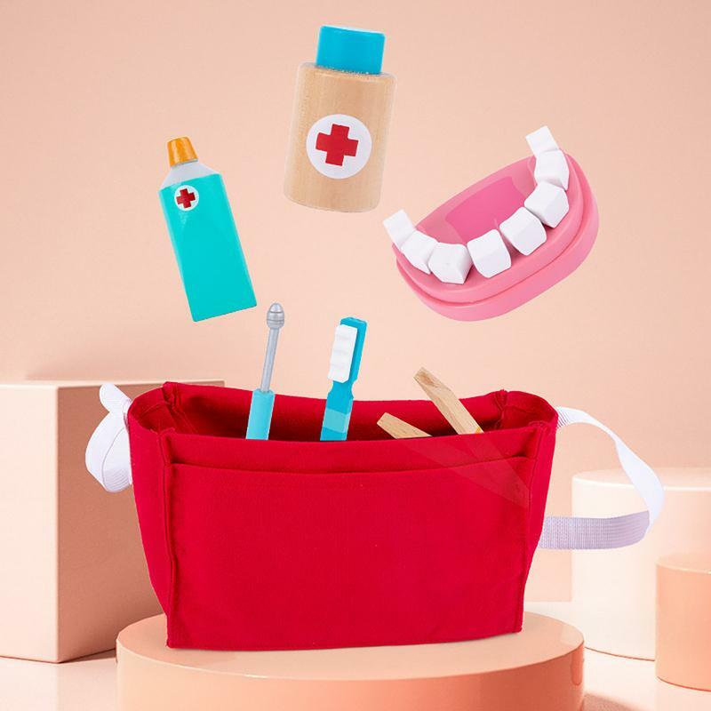 Set medico per bambini giochi di imitazione per ragazze giochi di ruolo accessori ospedalieri strumento per infermiere giocattoli per regalo per bambini