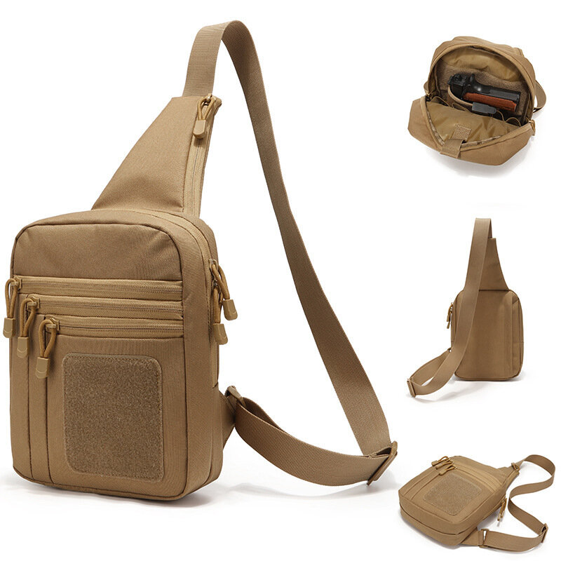 Chikage Travel tragbare Taschen mit großer Kapazität Taktische Brusttaschen im Freien Multifunktion ale wasserdichte Umhängetaschen