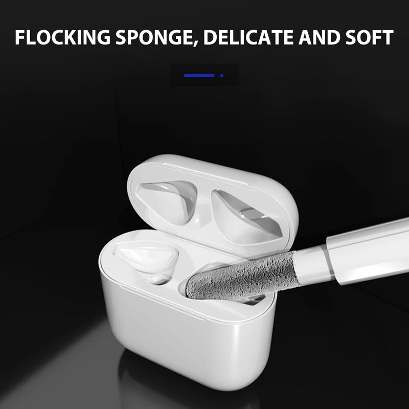 Herramienta de limpieza de auriculares Bluetooth para Airpods Pro 3 2 1, Kit de limpiador de estuche, cepillo de limpieza para Xiaomi, iPhone