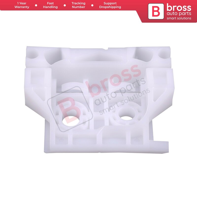 Bross Auto-onderdelen BWR895 Elektrische Ruitbediening Regulator Clips Voorzijde; rechts Deur Voor Citroen C5 2008-Op DS3 Gemaakt In Turkije