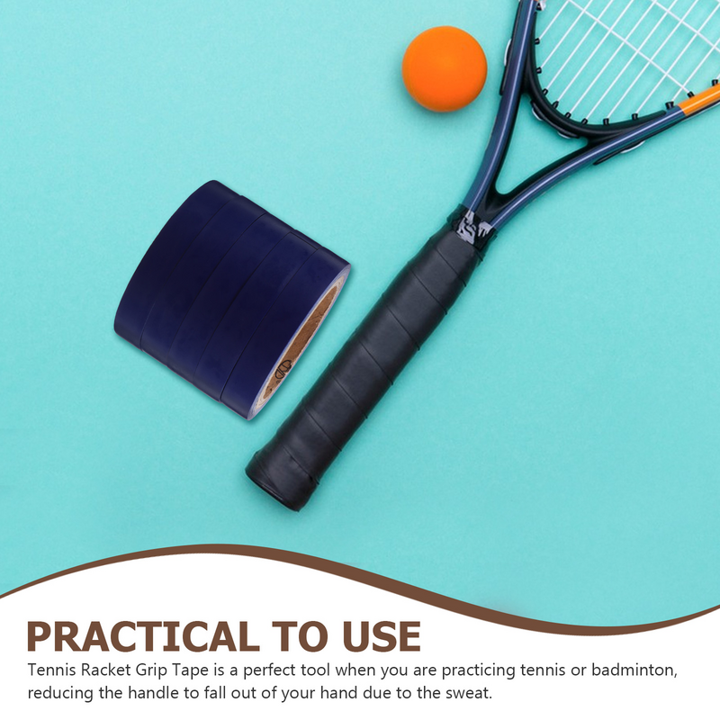 5-rolkowa opaska do badmintona lotki tenisowe do badmintona taśma do uchwytów rakieta Pvc