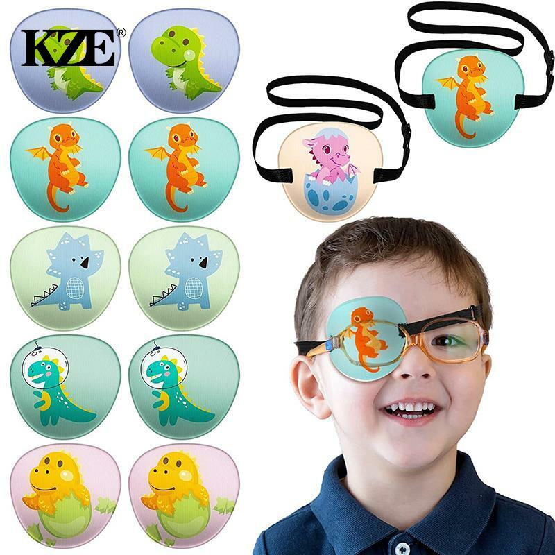 Cute Occlusion Medical Lazy Eye Patch Amblyopia Obscure Astigmatism Training Eyeshade Filled Child Amblyopia Eye Patches