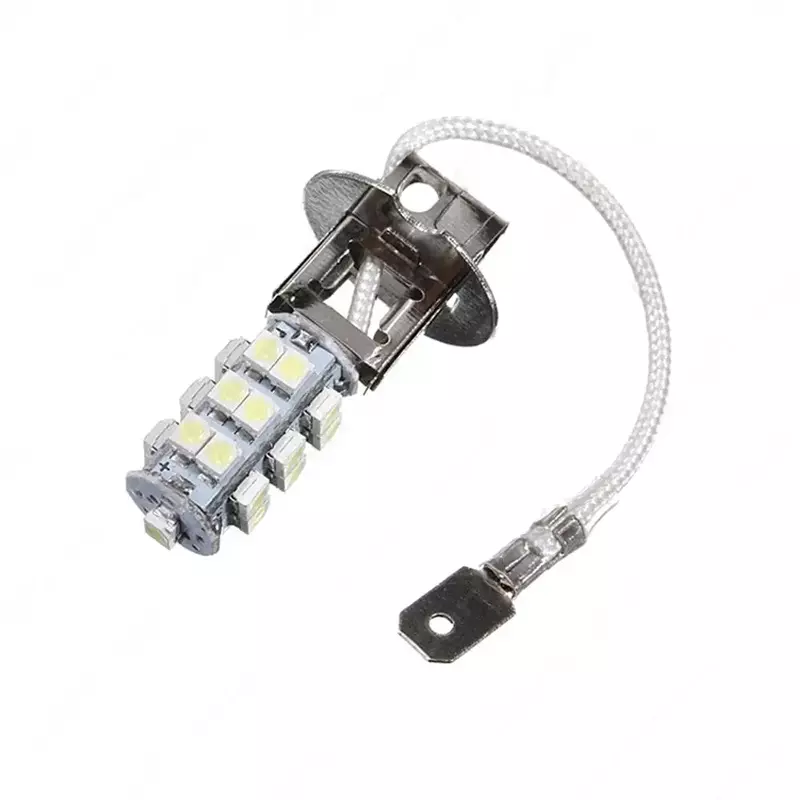1 Pair Car Led Fog Light H3 1210-25smd Highlight Front Lamp Driving Light Bulb 12v Universal Car Auto Accessories Drop Shipping