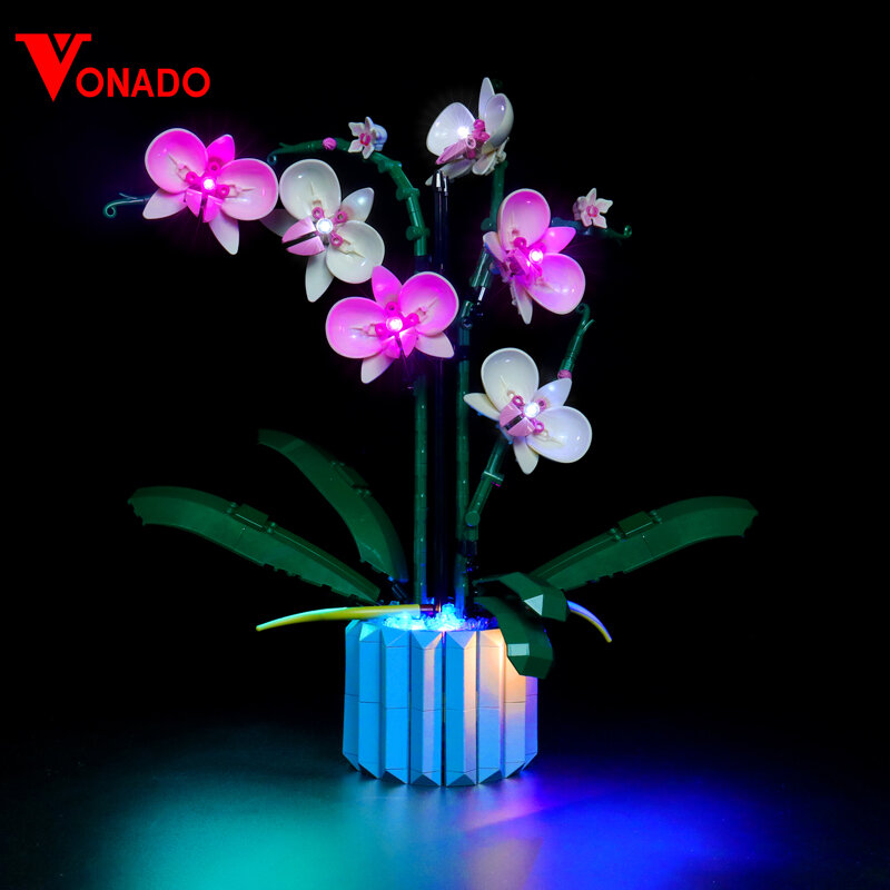 Vonado Kit di luci a LED per Set di blocchi di vegetazione 10311 (non includere il modello) giocattoli in mattoni per bambini