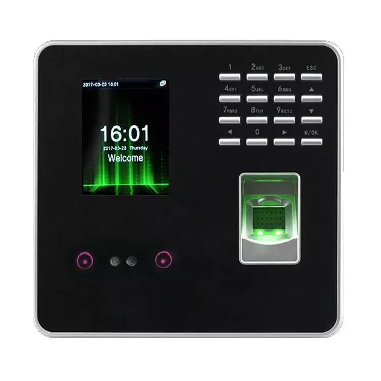 ZK MB20 Free Software Smart Employee Biometric Face Fingerprint Recognition Access Control Time Recording Attendance Machine